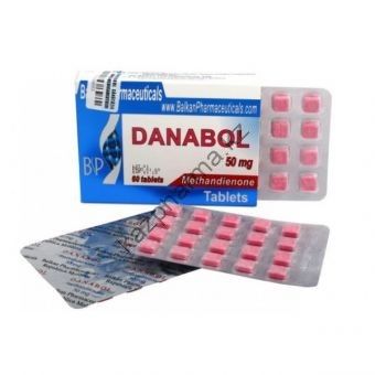 Danabol (Метан, Метандиенон) Balkan 100 таблеток (1таб 10 мг) - Байконур